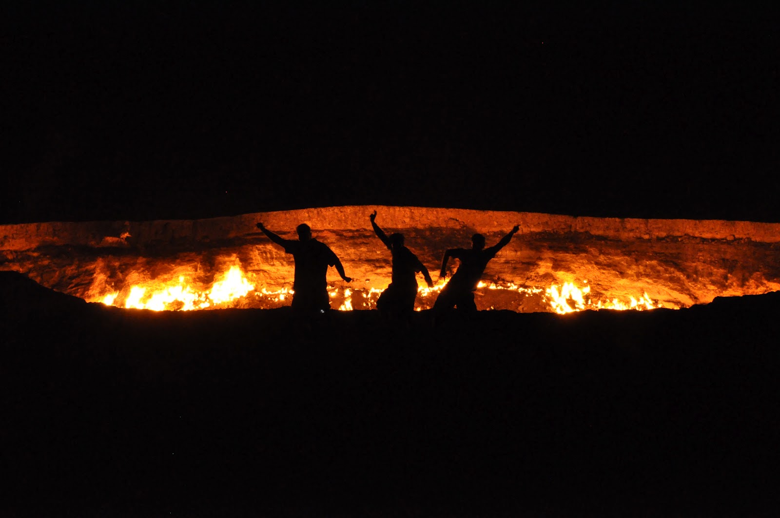 The Wrong Way Around The Gate of Hell, unknown location, Turkmenistan